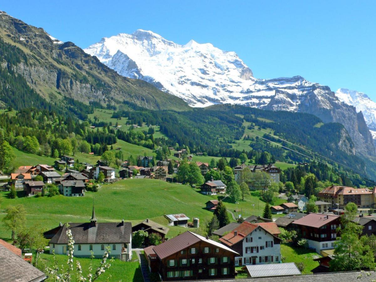 Apartment Haus Gertsch Apt-G By Interhome Wengen Eksteriør bilde